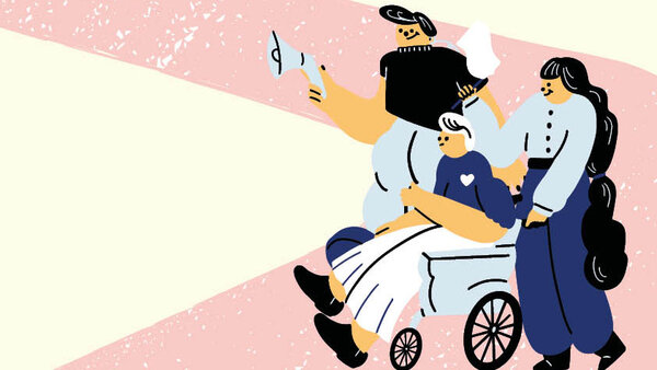 Visuel conçu par les étudiants pour la conférence Visuel conçu par les étudiants pour la conférence