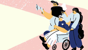 Visuel conçu par les étudiants pour la conférence Visuel conçu par les étudiants pour la conférence