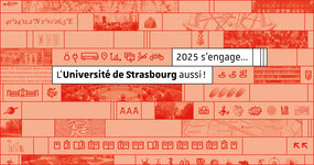 Carte de voeux de l'Université de Strasbourg | 2025