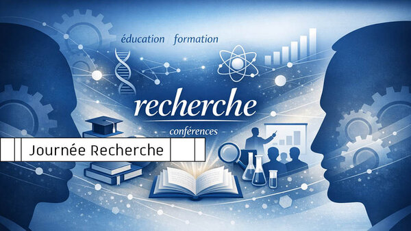 Visuel graphique "recherche" | INSPÉ/Copilot