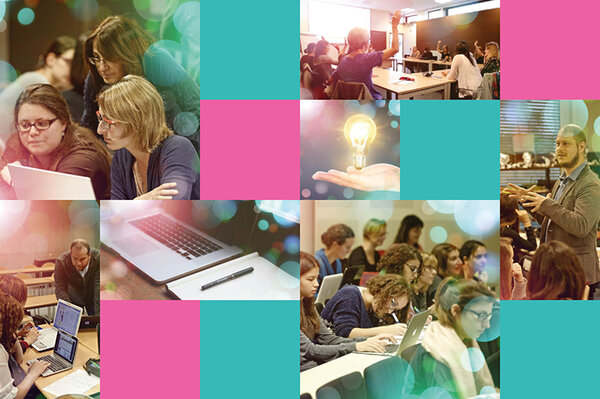 Visuel graphique des journées d'étude des 12 et 13 octobre 2023 | Myriam Lakraa